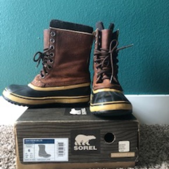 Sorel 1964 premium leather winter boots - Picture 2 of 8